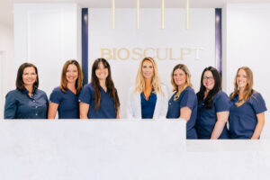 A group of our team members, who can help you through the process for tumescent liposuction near Granger, IN.